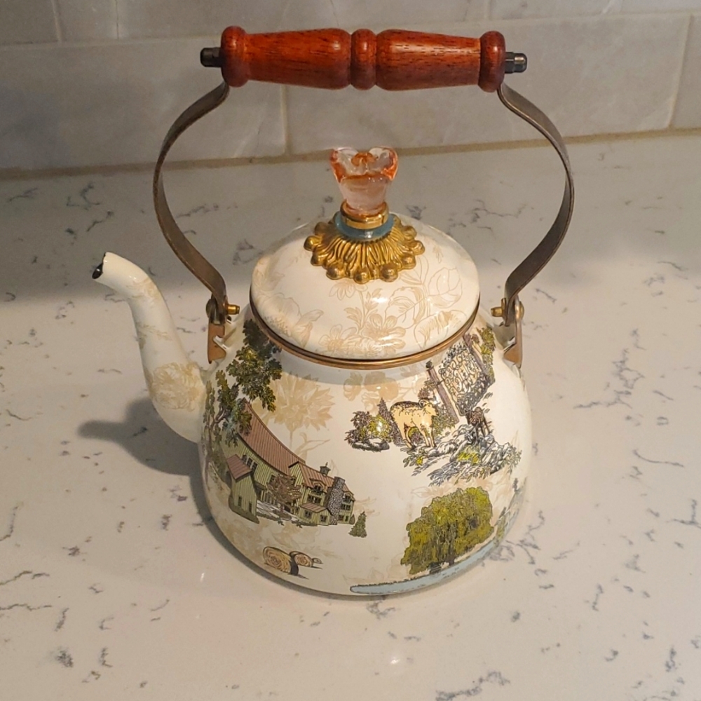 MacKenzie-Childs Aurora tea kettle!!!